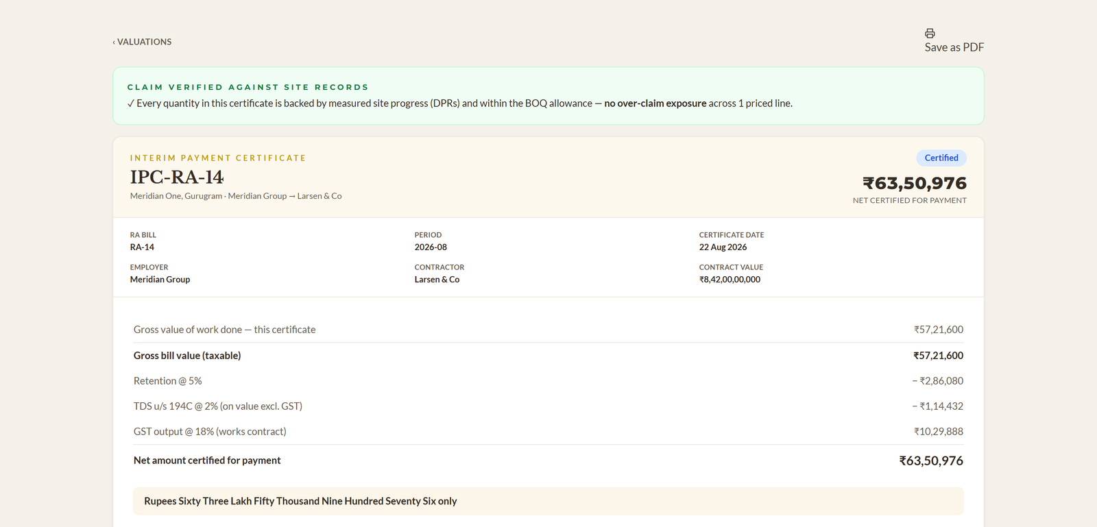 Module 03 · Approvals with evidence — a screen from the ArgAssure application